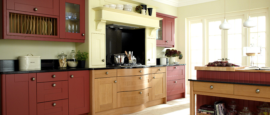 A traditional fitted kitchen